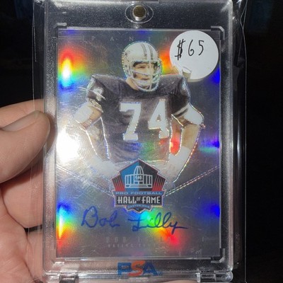 2025 Panini Select Bob Lilly HoF Auto #d /50 Cowboys