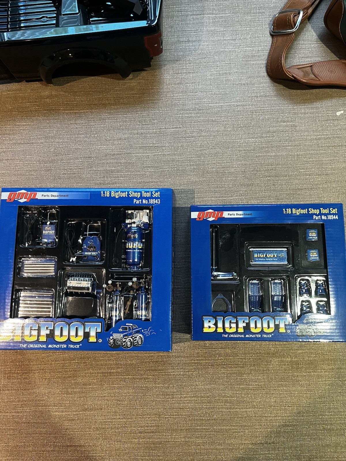Greenlight BigFoot 1:18 Scale Tools Set Shop Tool Accessorie