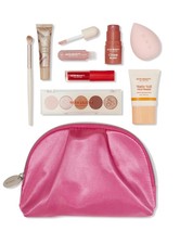 Ulta Beauty 9 Piece Deluxe Sample Makeup Set w/ Pink Cosmetic Travel Bag 2025