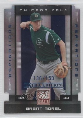 2008 Donruss Elite Extra Edition Aspirations Die-Cut 136/150 Brent Morel #13 0o9