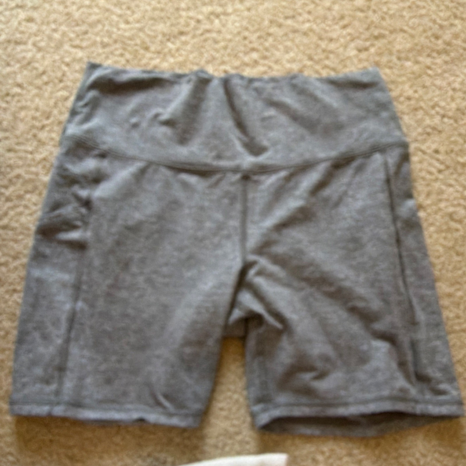 OFFLINE by Aerie Gray Biker Shorts XL-image