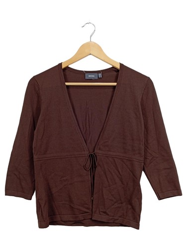 Haut gilet marron femme XXL MEXX avec détail perles - Neuf