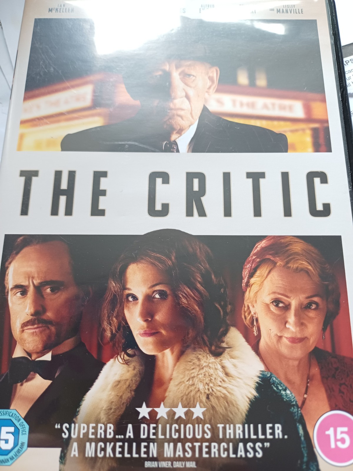 The Critic DVD Ian McKellen