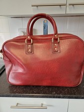 Vintage Red St Michaels Travel Holdall