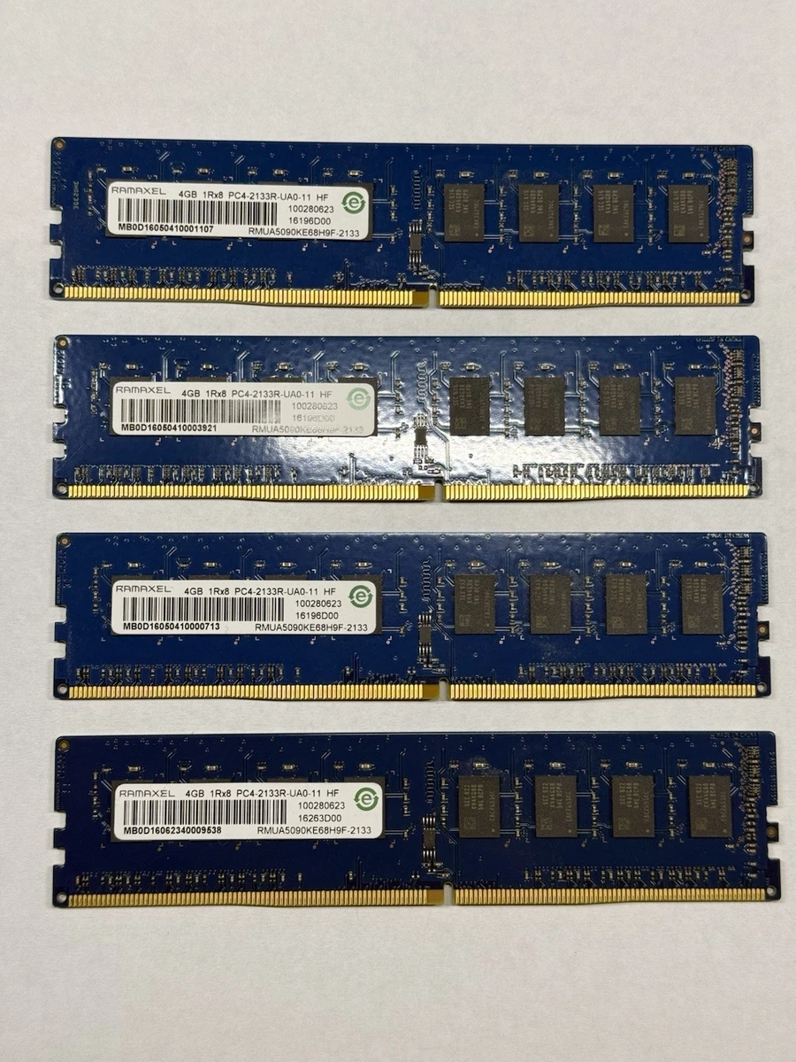 DDR4 SDRAM Ramaxel 4 GB Capacity per Module Memory (RAM) for sale