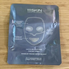 111Skin Cryo De-Puffing Eye Mask 1 treatment NEW Sealed