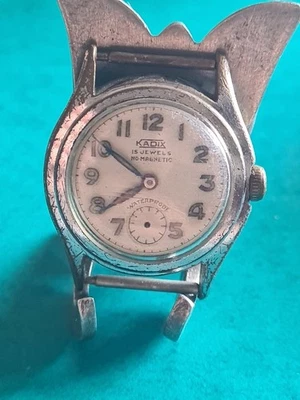 montre mécanique KADIX type Militaire NE FONCTIONNE PAS LIRE DESCRIPTIF - Photo 1/4