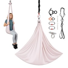  New Aerial Yoga Hammock,300 lbs Load Aerial Silk,Yoga Swing w/Nylon Fabric,PE Z