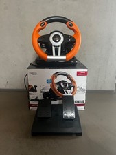 SPEEDLINK DRIFT O.Z. Racing Wheel USB Gaming Lenkrad für PC PS 3 Schwarz/Orange