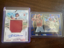 2025 Panini Boys of Summer - Material Signatures Dylan Crews, Select Auto/49