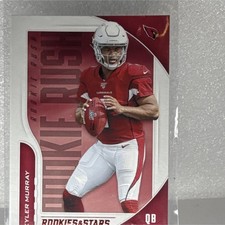 2019 Panini Rookies & Stars Kyler Murray Rookie Rush #RR-KM Cardinals Card. rookie card picture