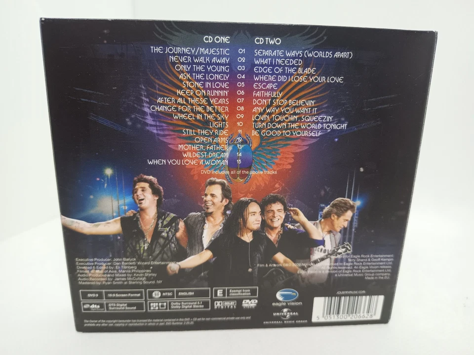Journey - Live In Manila 2016 - 2 CD + 1 DVD Set Digipack - NEUwertig - Bild 4 von 4