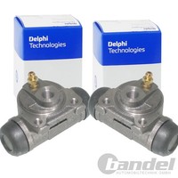 2X Delphi Radbremszylinder 21Mm Passend FüR Alfa Romeo 145 146 Fiat Marea