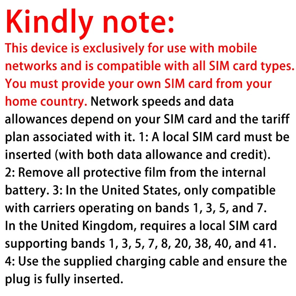 Unlocked 5G LTE Portable WiFi Router - Wireless Hotspot LCD Mobile Broadband - Image 2 of 4
