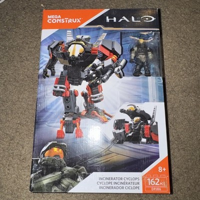 Mega Construx Halo Incinerator Cyclops Building Set - DPJ86 162 Pcs. NEW/SEALED 