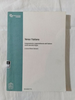 Verso L'Italiano Buch Italienisch als 2. Sprache lehren und lernen