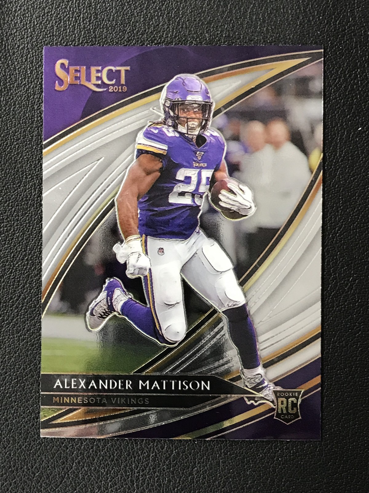 2019 Panini Select #284 Alexander Mattison Rookie Minnesota Vikings