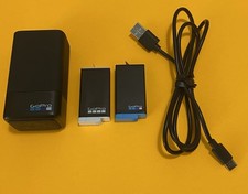 GoPro Dual Battery Charger with 2 Batteries Black With cable