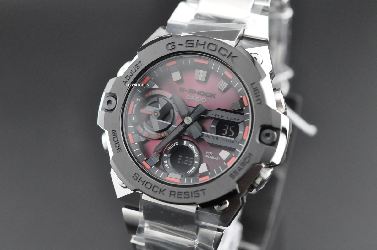 Buy Casio G-Shock G-Steel Bluetooth Tough Solar Men's Watch GST