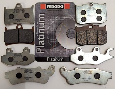 FERODO BREMSBELÄGE PLATINUM ANT PERFORMANCE MACHINE 2 162X2
