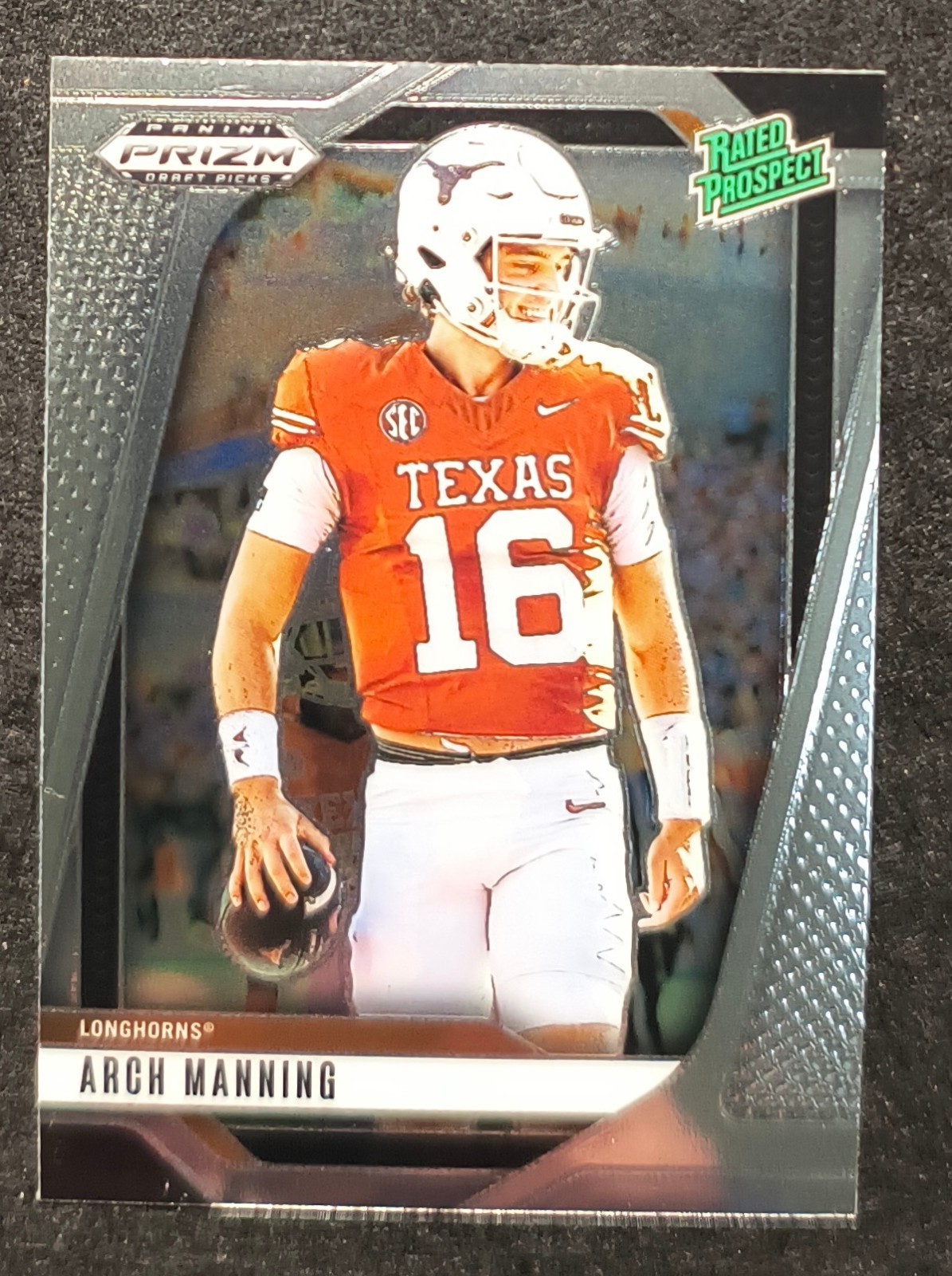 2025 Panini Prizm Draft Picks Arch Manning #166 Rated Prospect Texas