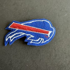 Buffalo Bills NFL Logo Embroidered Iron On Patch 3&rdquo; x 1-1/2&rdquo;