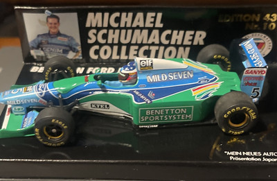 Benetton B193B Test Car 1994 Schumacher 1:43 onyx 185 A (Neu und Benetton B193B Test Car 1994 Schumacher 1:43 onyx 185 A (Neu und