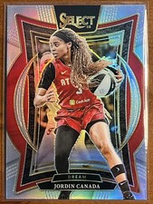 2025 Panini Select WNBA - Jordin Canada #62 Concourse Silver (RC)