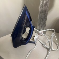 Blue Tefal Iron Anti Calc And Anti Drop Turbo 200W