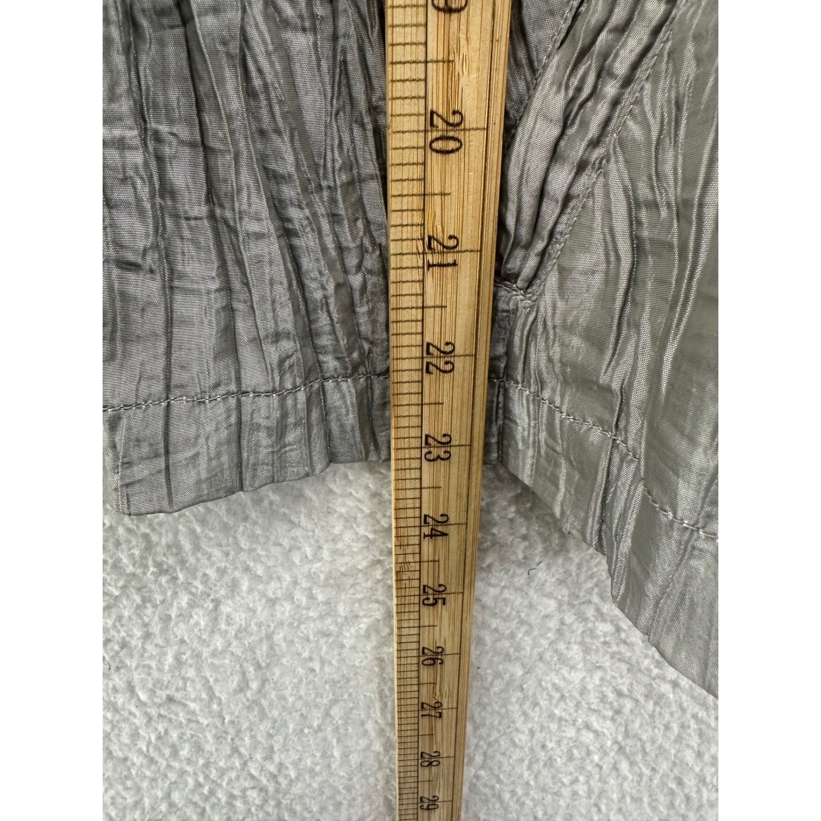 Ruby Rd Petite Crinkle Texture Zip Front Drawstri… - image 7