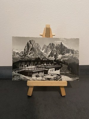 Vintage Postkarte Dolomito Ristorante, Stazione Della Nivia, Italien, 1954