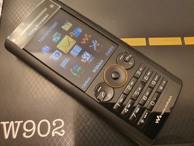 Sony Ericsson WALKMAN W902 Schwarz Ohne Simlock Top Zustand !!!