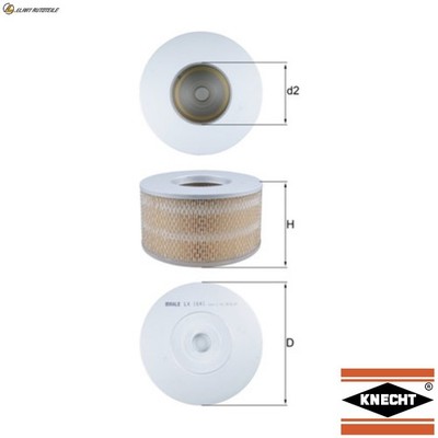 LUFTFILTER LX 1641 FÜR TOYOTA HILUX/VIGO/VII/Pickup/MIGHTY/TIGER TACOMA 3.0L