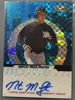 2005 Finest #142 Nate McLouth X-Fractors Blue #/150