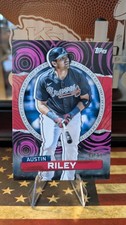 Austin Riley RIP Card Rare SSP SP Braves RC Mini Card Allen Ginter Unripped /60
