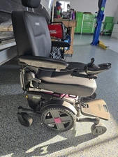 Pride Mobility Jazzy EVO 614HD Power Wheelchair, Heavy-Duty (450lbs), Red