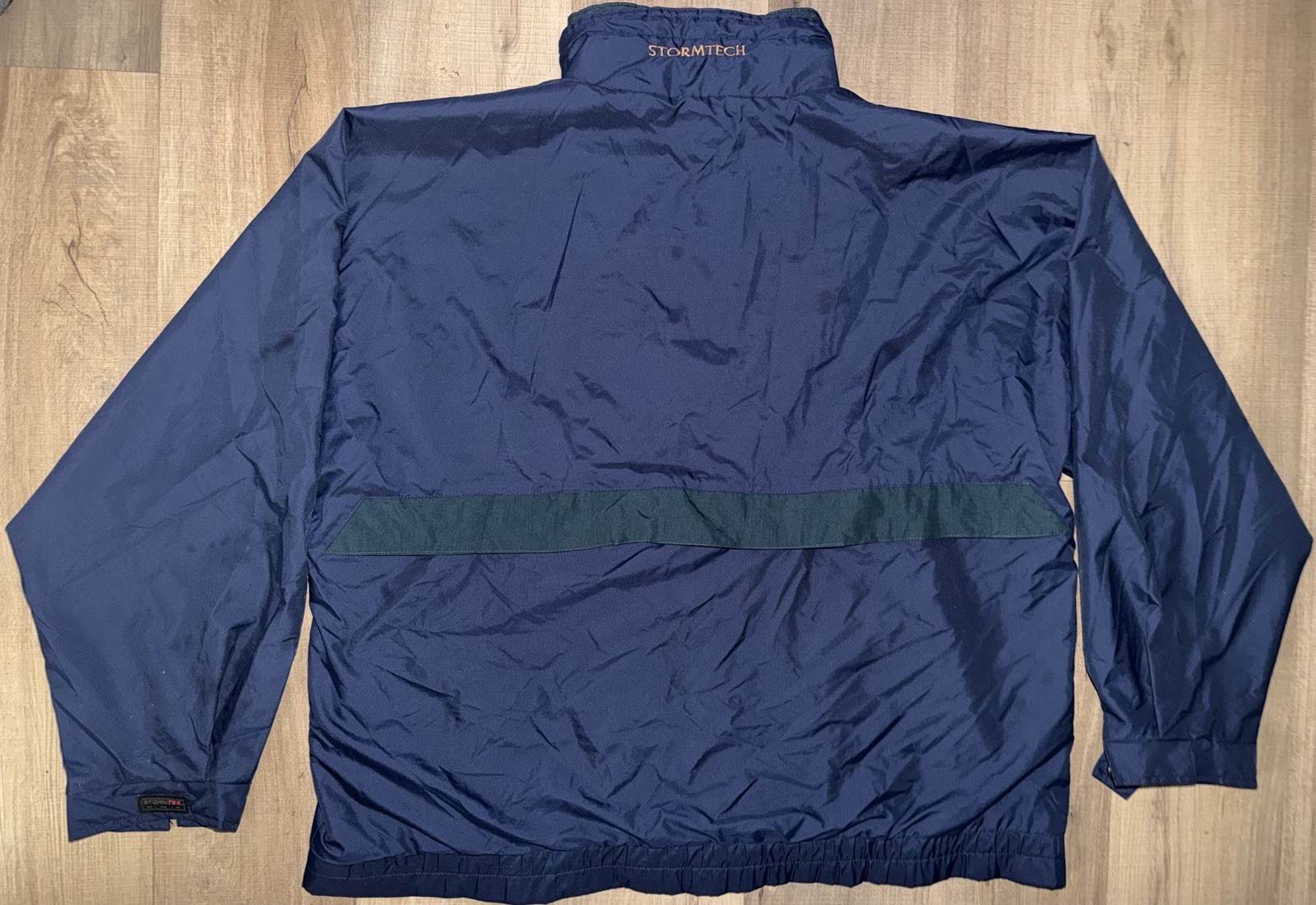 Stormtech Men’s XL Blue Green Full Zip Windbreaker Jacket - second product detail image