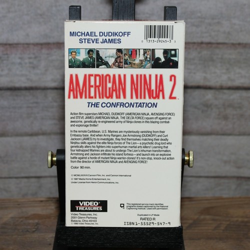 American Ninja 2 - The Confrontation (VHS, 1990) - Picture 2 of 10