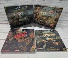 4 Heroes of Normandie Exps Carentan Sainte-Mere Eglise Pegasus Bridge D-Day NIS