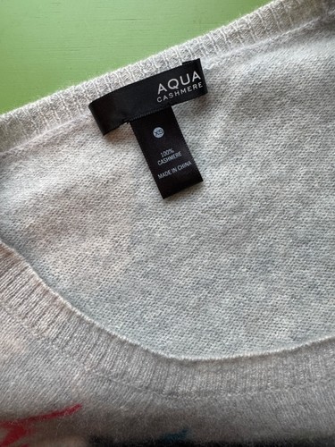 Maglione AQUA 100% cashmere taglia XS - Foto 5 di 6