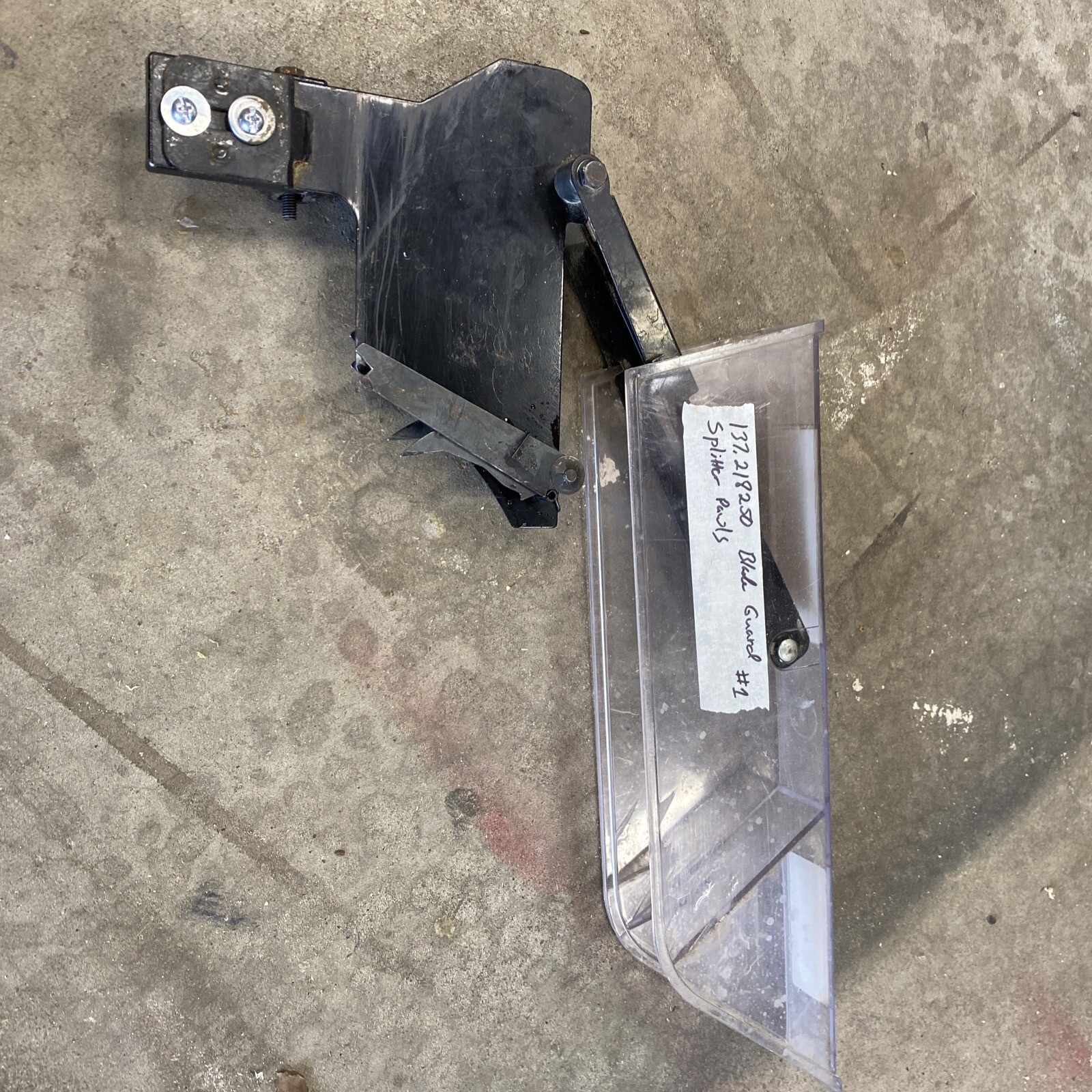 Craftsman 137.218250 10” Table Saw Blade Guard Kerf Knife Splitter Pawl