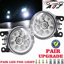 Pair For Lincoln Navigator 2007-2014 Front Bumper Led Fog Light Driving Lamp