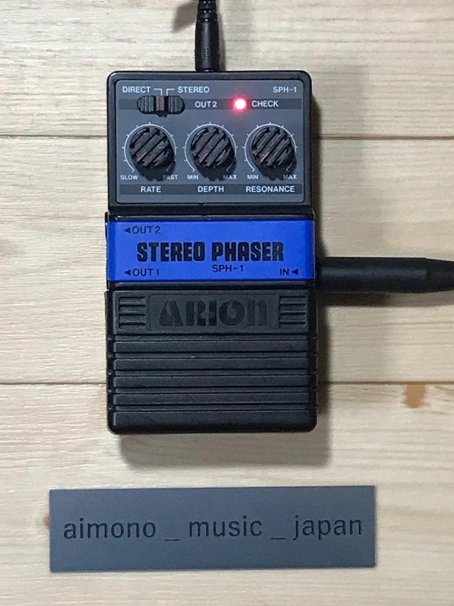 Vintage Arion SPH-1 Stereo Phaser Guitar Effect Pedal free shipping from japan