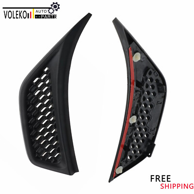 Fit Jeep Wrangler JL 2018-2022 For Gladiator 20-22 NEW 1 Pair Fender Air Outlet