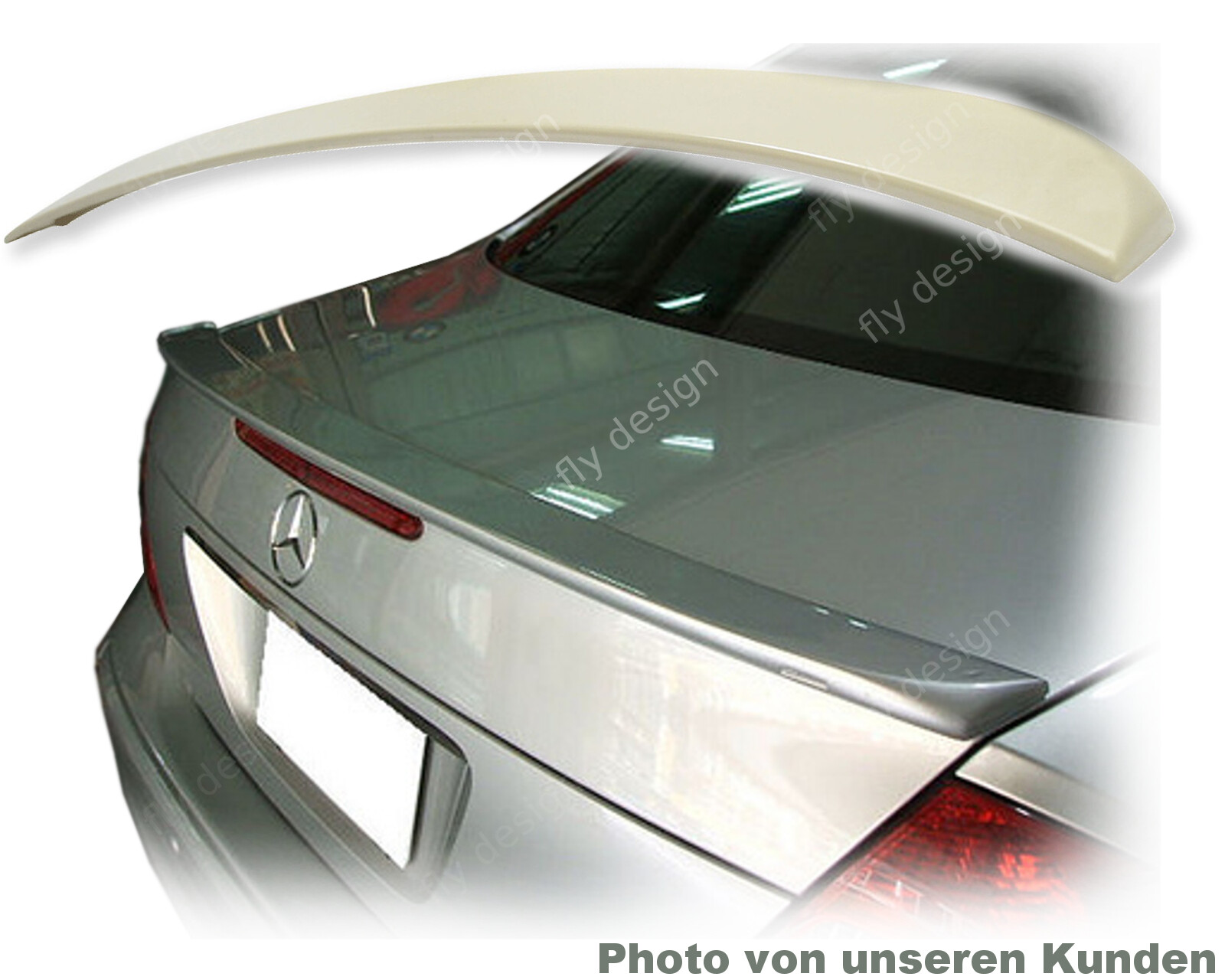 Suitable for MERCEDES E W211 Tuning Spoiler REAR SPOILER TRUNK LIP WING