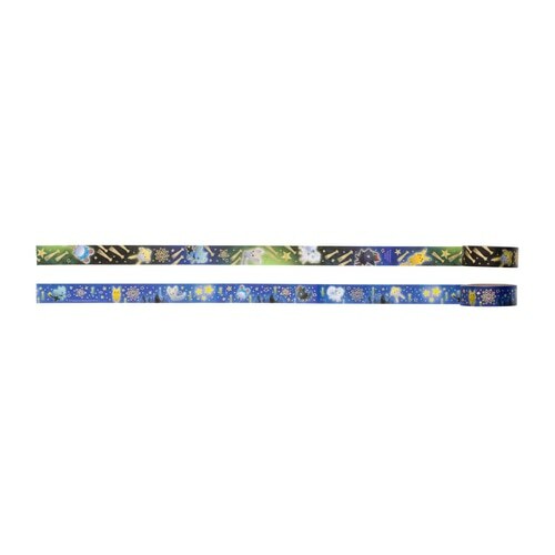 Pokemon Center Original Speed Star Sticky Paper Masking Tape 2P Pikachu Jirachi