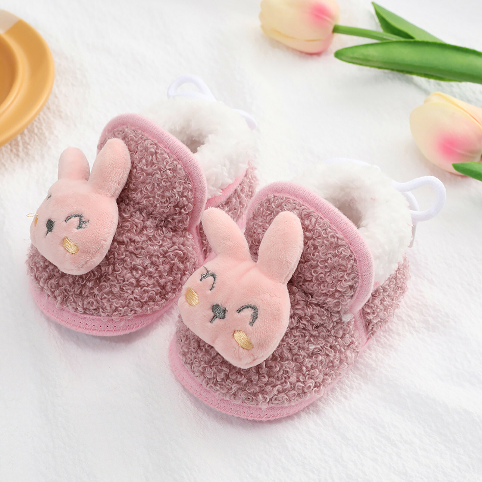 PONY Pantofole riscaldanti antiscivolo bambino bambina ragazzo calze culla scarpe alla caviglia