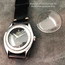  Crystal for Universal Geneve Polerouter Bumper Movement Vintage Watch 35mm