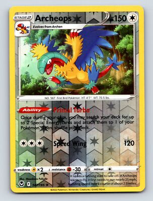 Stage 2 Archeops HP 150 Primal Turbo Speed Wing Rarity Colorful
