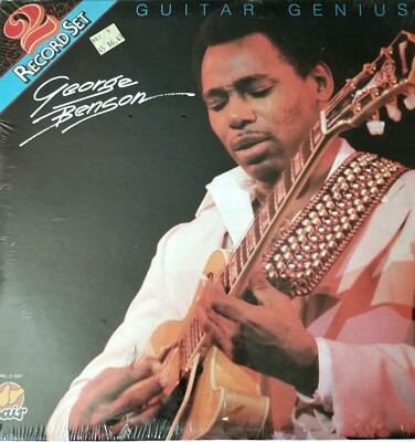GEORGE BENSON SEALED GUITAR GENIUS 2 LP VINYL PAIR CBS RECORDS VINYL